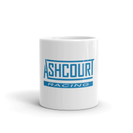 Ashcourt Racing White Mug